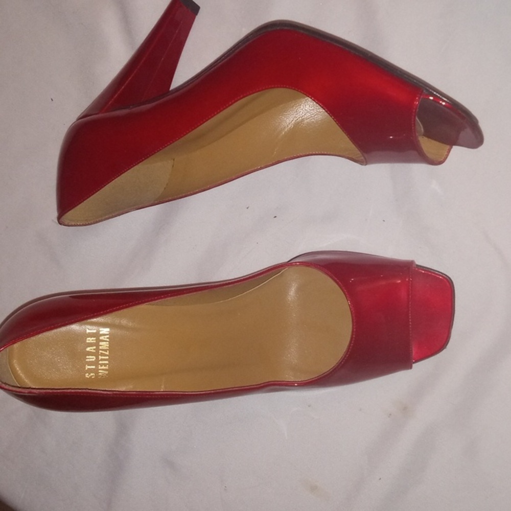 **Stuart Weitzman open toe heels